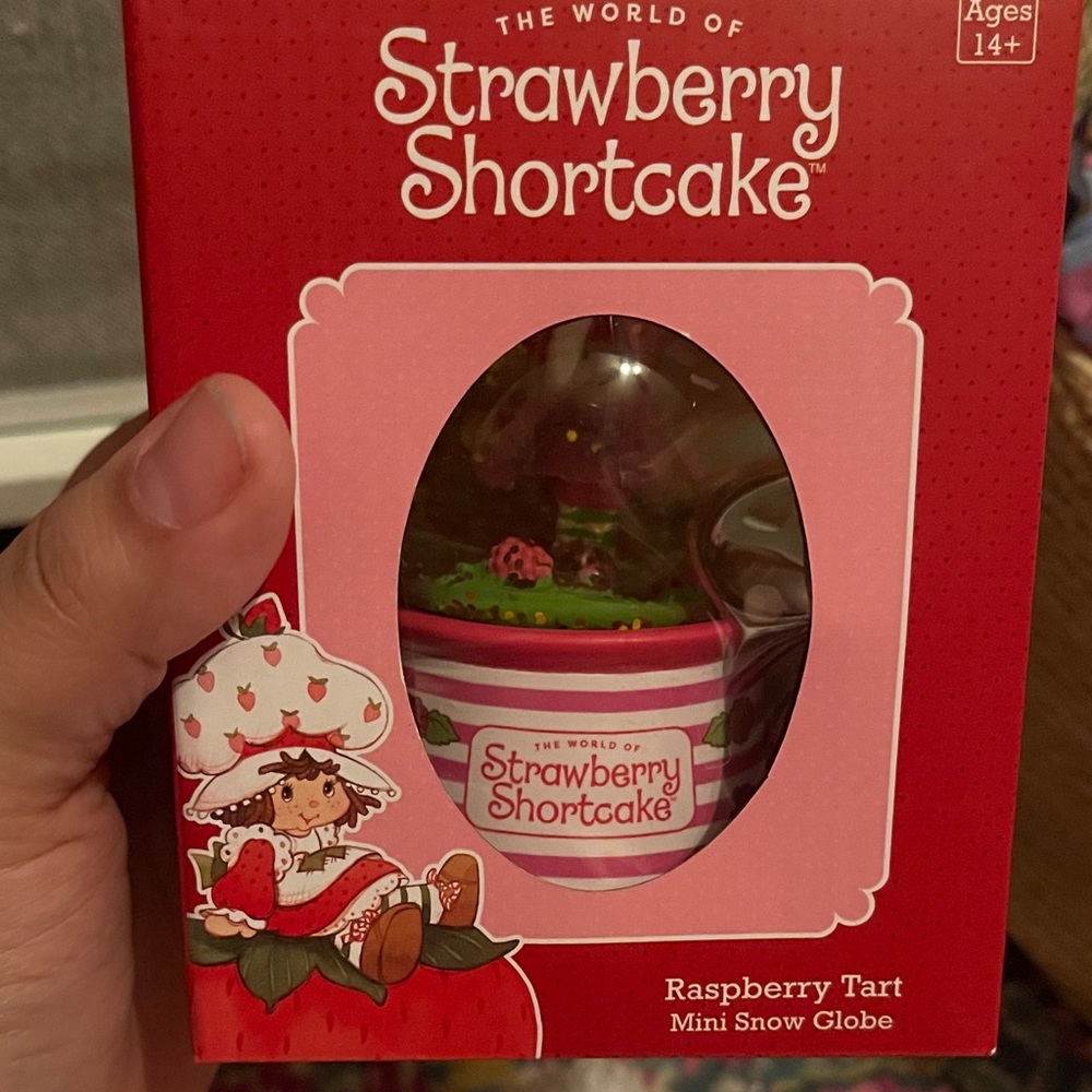 Strawberry Shortcake Mini Snow Globe